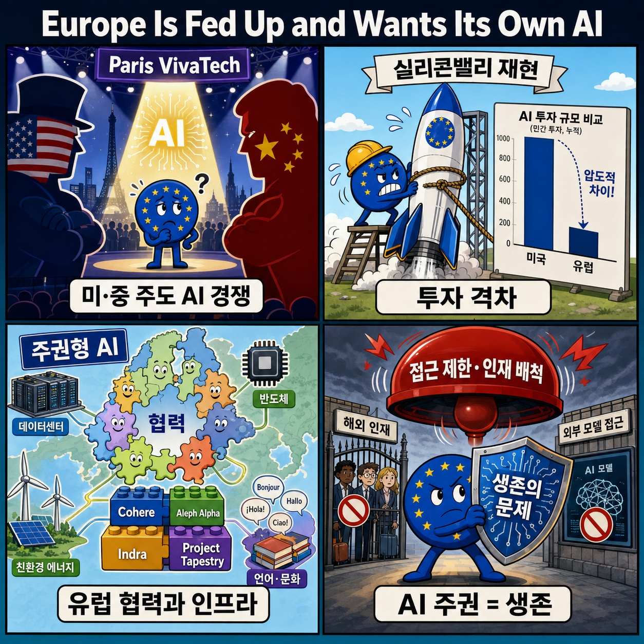 Europe Is Fed Up and Wants Its Own AI 내용을 설명하는 본문 이미지