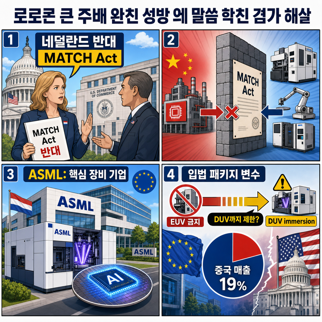 Europe is pushing back on Washington’s chip war 내용을 설명하는 본문 이미지