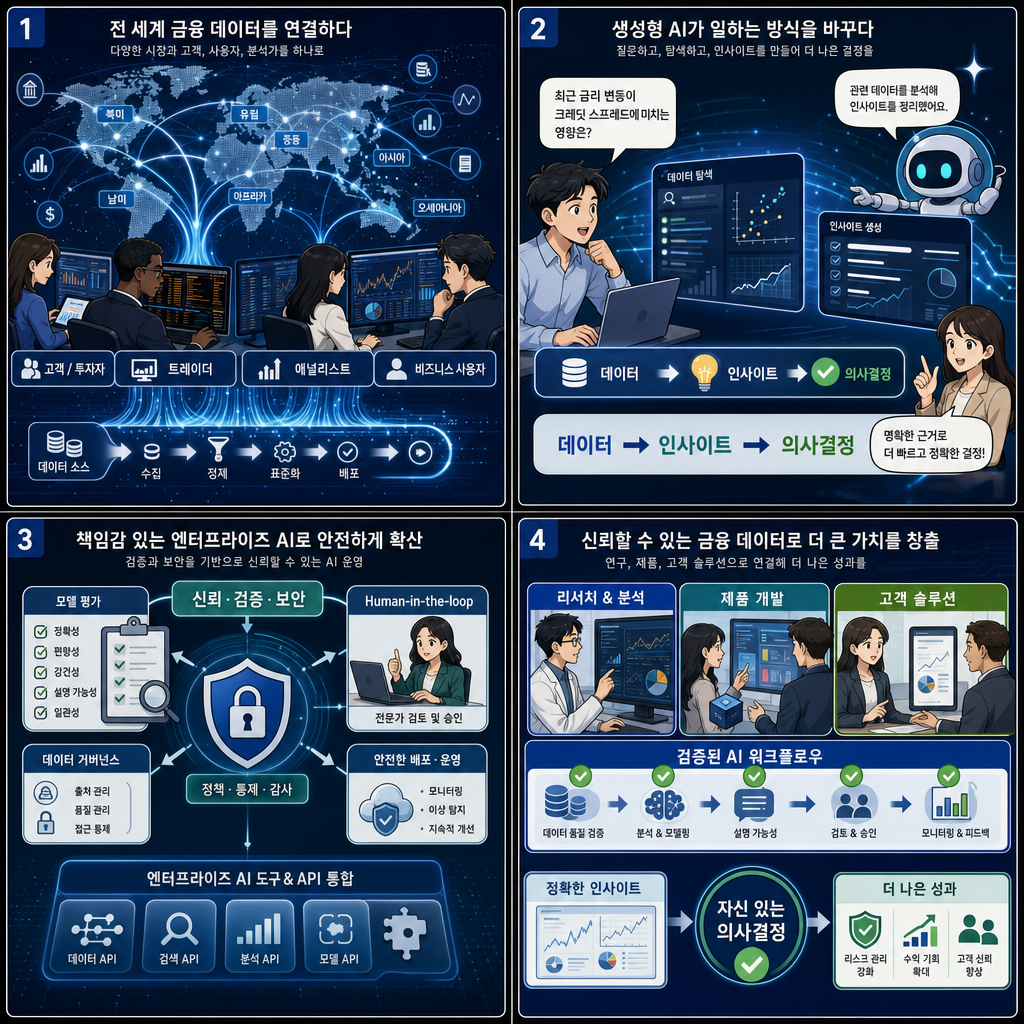 From data to decisions: how LSEG is scaling trusted AI 내용을 설명하는 본문 이미지