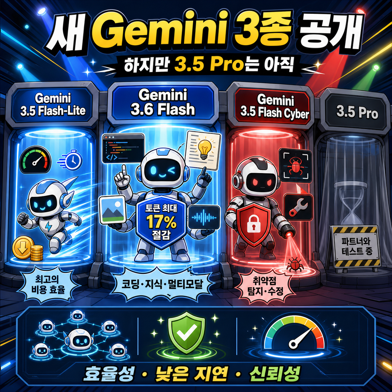 Google releases three new Gemini models — but no 3.5 Pro 내용을 설명하는 본문 이미지