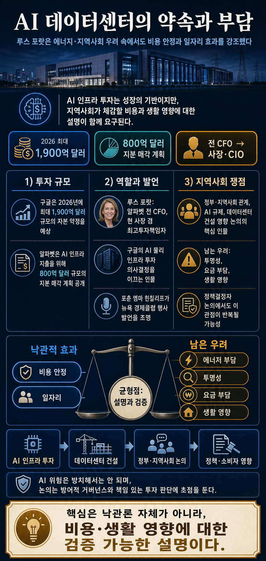 Google’s Ruth Porat takes a rosy view of AI’s impact on communities: ‘This is a job creator’ 내용을 설명하는 본문 이미지