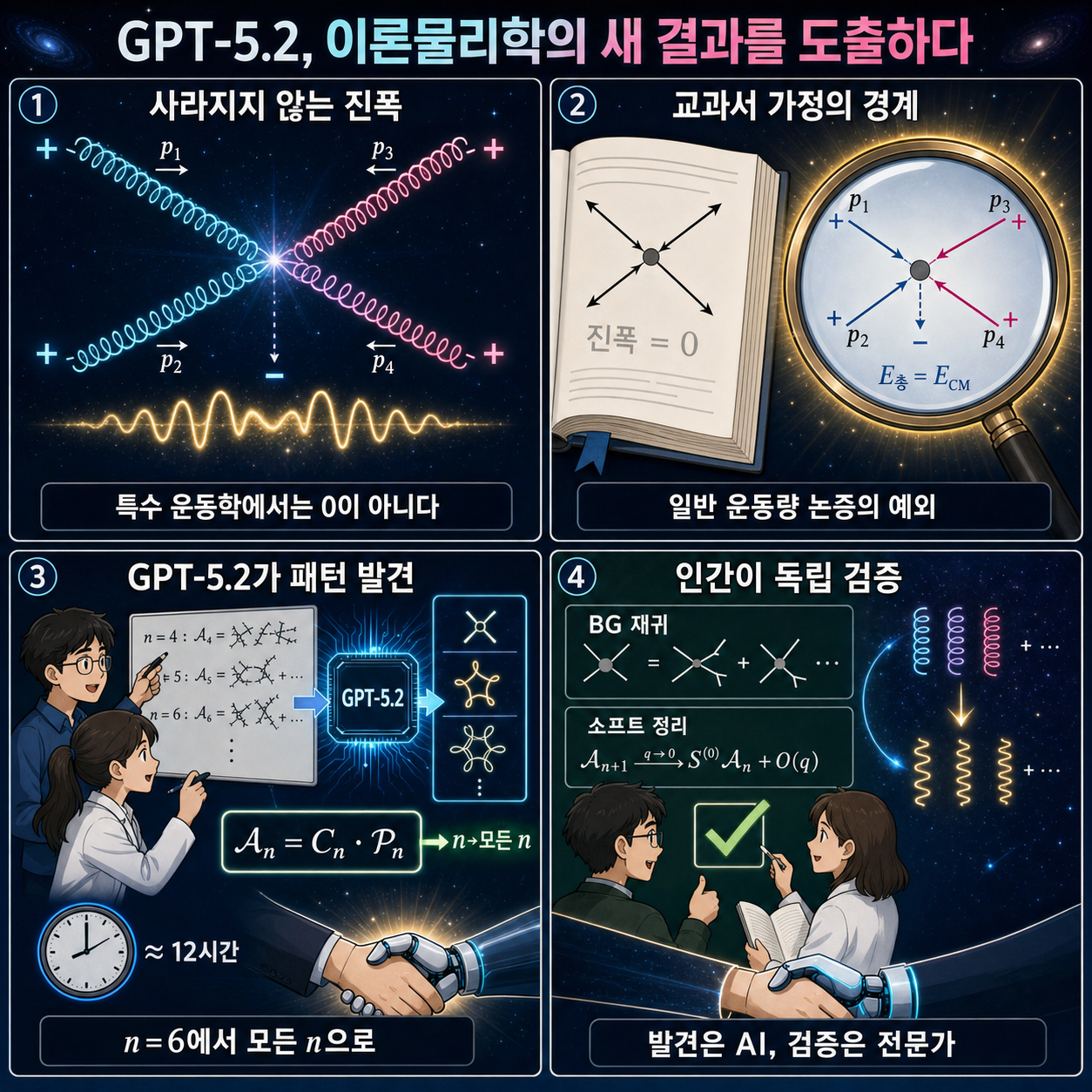 GPT-5.2 derives a new result in theoretical physics 내용을 설명하는 본문 이미지