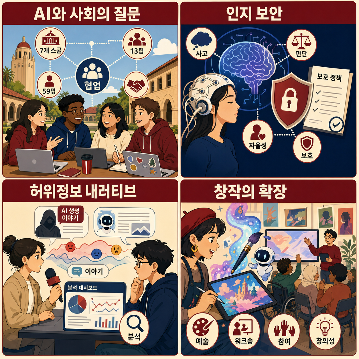 HAI Student Affinity Groups Take On Society’s Emerging Questions 내용을 설명하는 본문 이미지