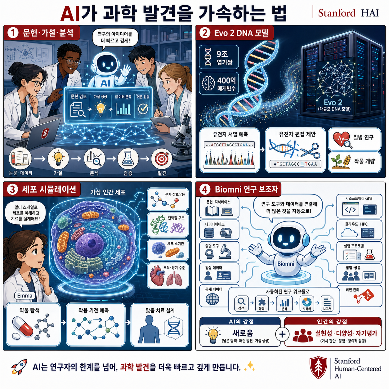 How AI Is Accelerating Scientific Discovery 내용을 설명하는 본문 이미지