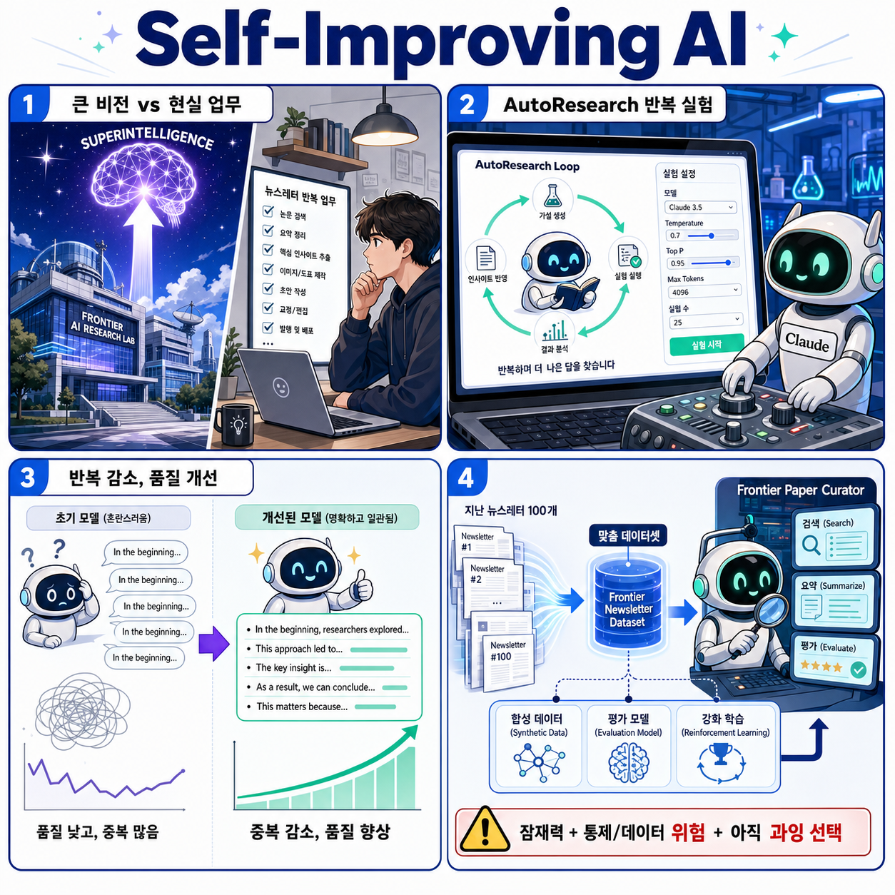 I Built a Self-Improving AI, and So Can You 내용을 설명하는 본문 이미지