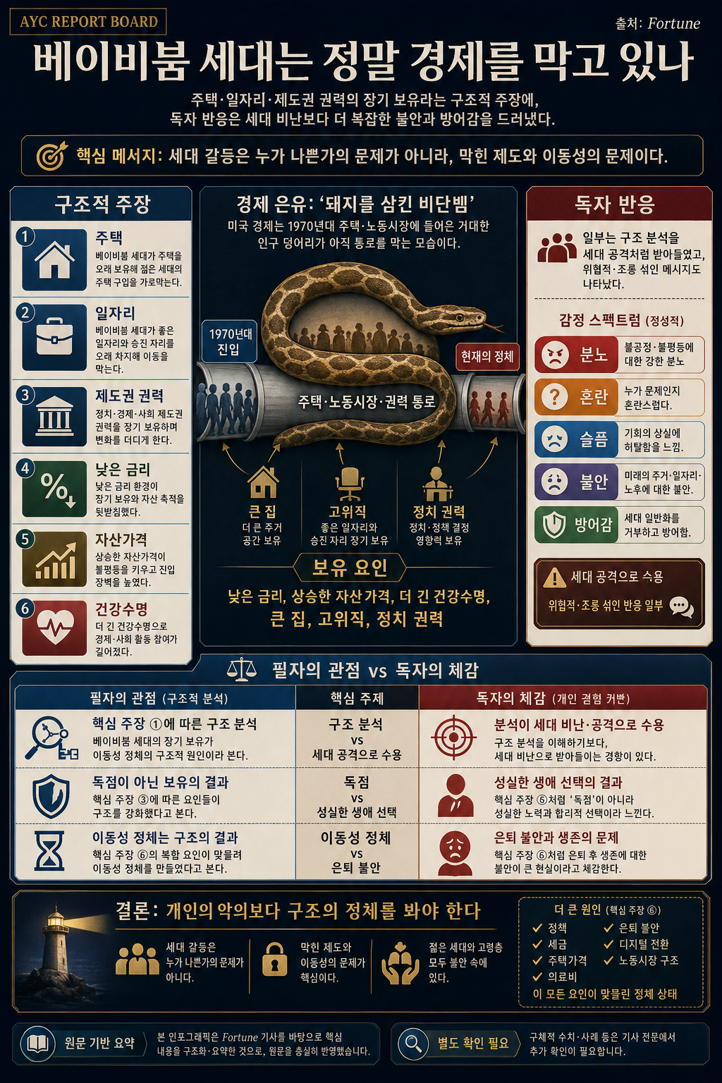 I wrote that Boomers were choking America’s economy. Their responses to me were revealing 내용을 설명하는 본문 이미지