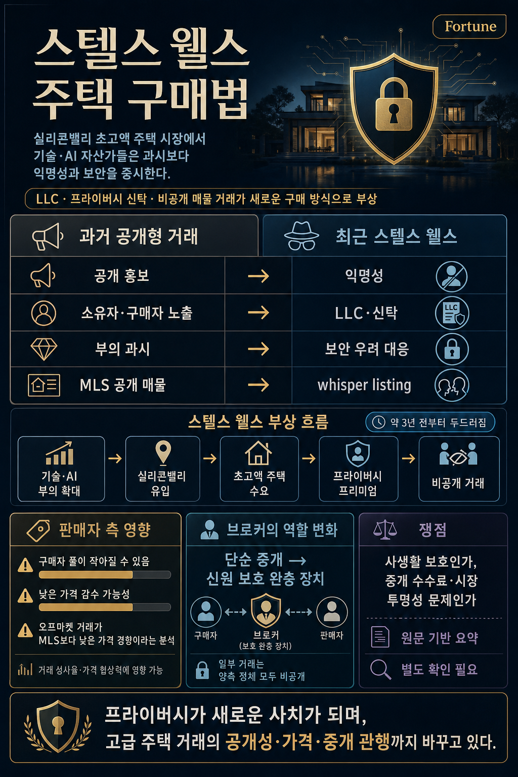 Inside the 'stealth wealth' playbook: How Silicon Valley's elite buy multimillion-dollar mansions without leaving a paper trail 내용을 설명하는 본문 이미지