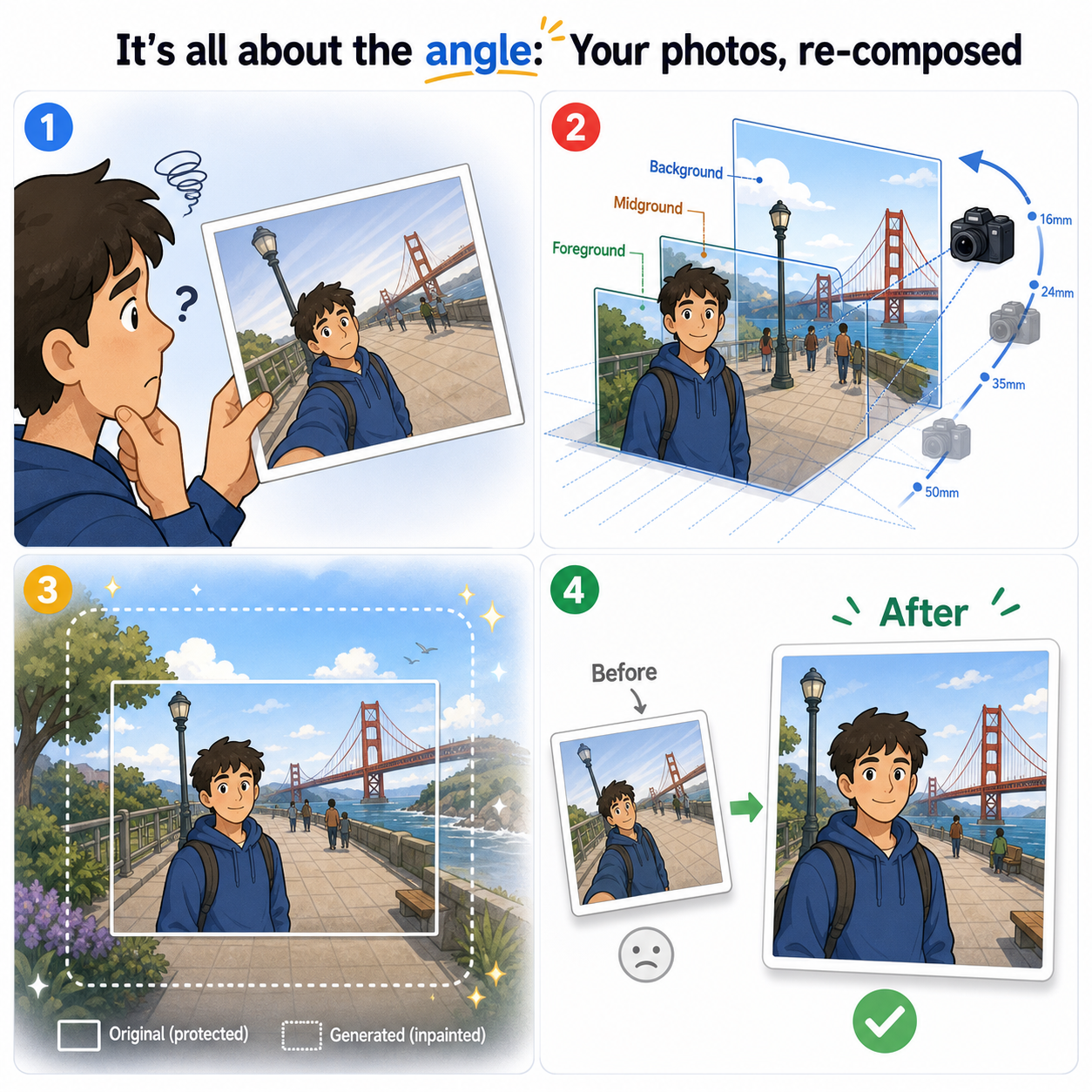It's all about the angle: Your photos, re-composed 내용을 설명하는 본문 이미지
