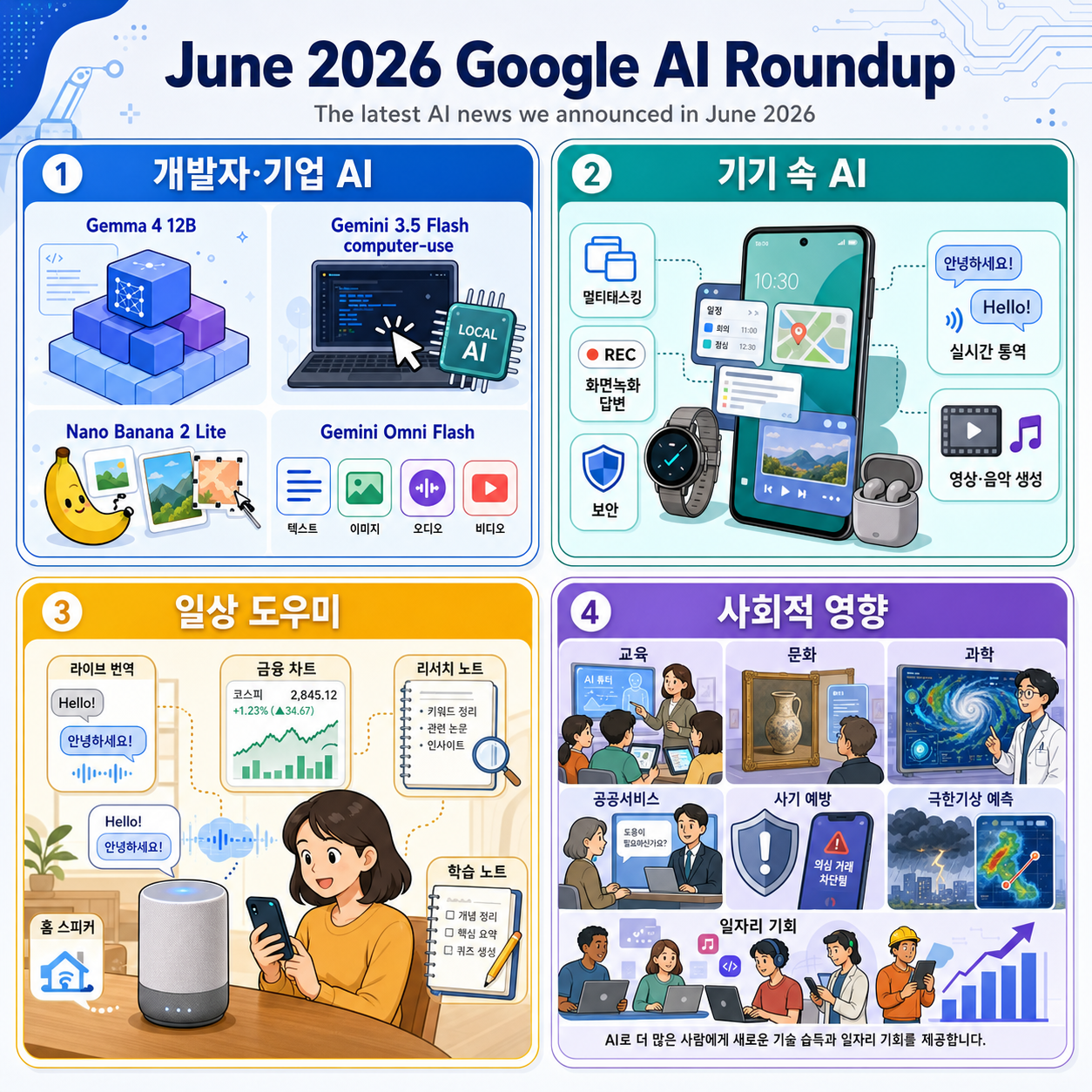 The latest AI news we announced in June 2026 내용을 설명하는 본문 이미지