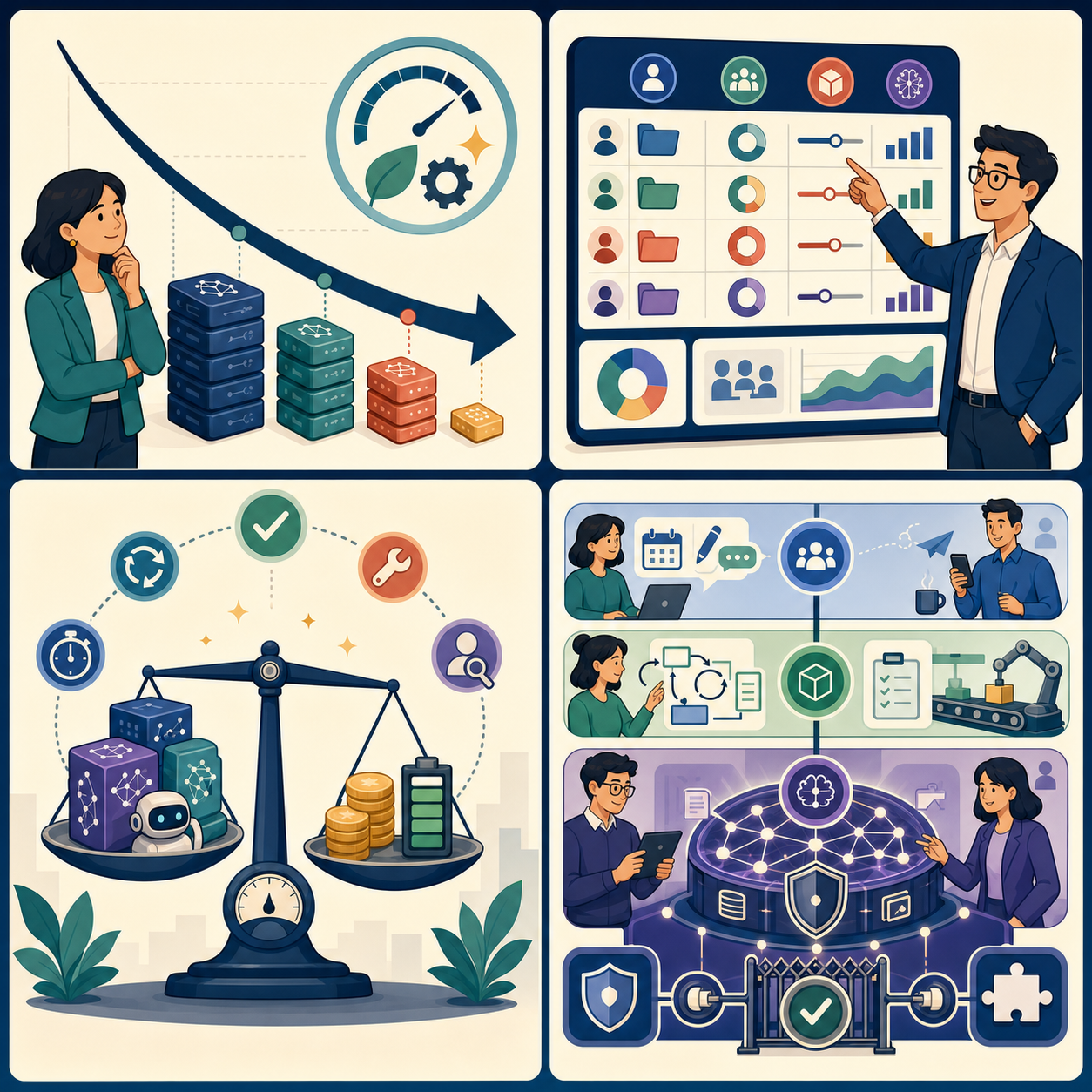 How to manage AI investments in the agentic era 내용을 설명하는 본문 이미지