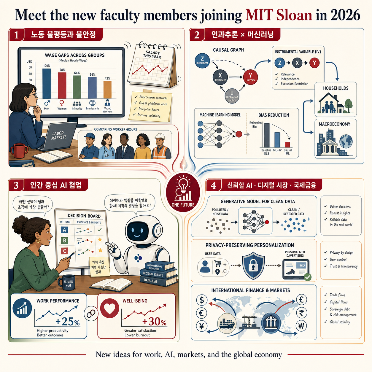 Meet the new faculty members joining MIT Sloan in 2026 내용을 설명하는 본문 이미지