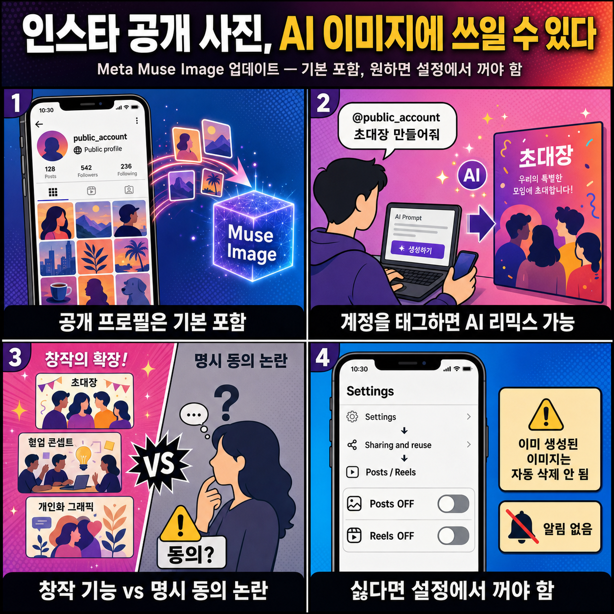Meta Now Lets Anyone Use Your Instagram Photos in AI Images—Unless You Opt Out 내용을 설명하는 본문 이미지