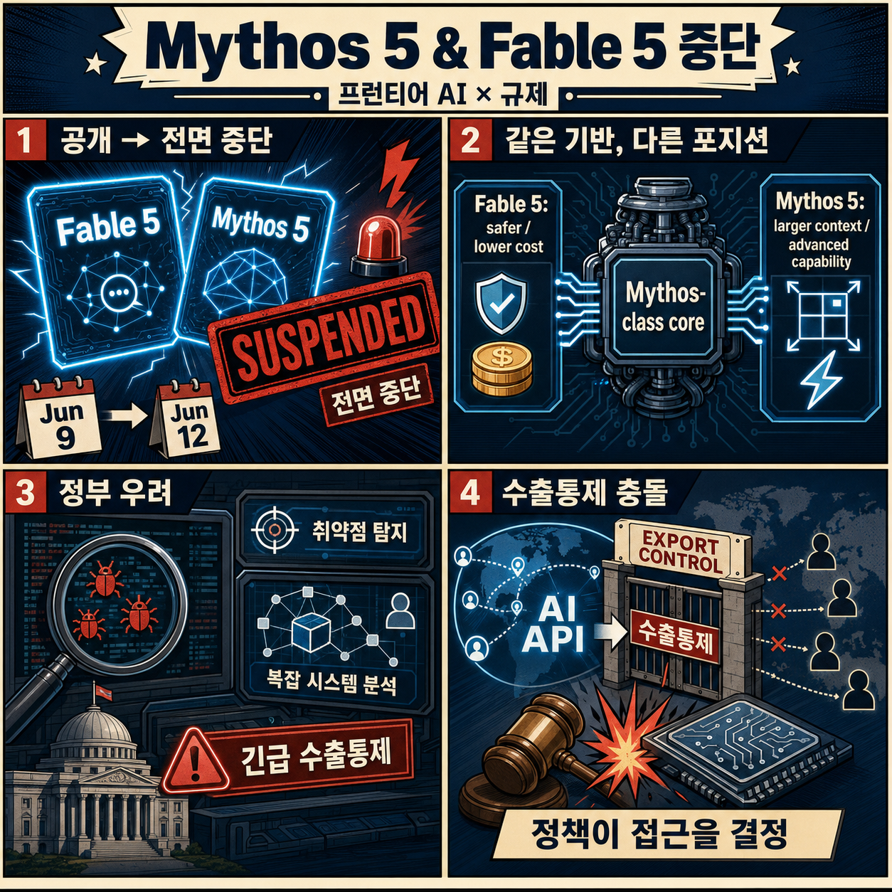 Mythos 5 and Fable 5 Suspended: US Export Controls Just Hit Anthropic Hard 내용을 설명하는 본문 이미지