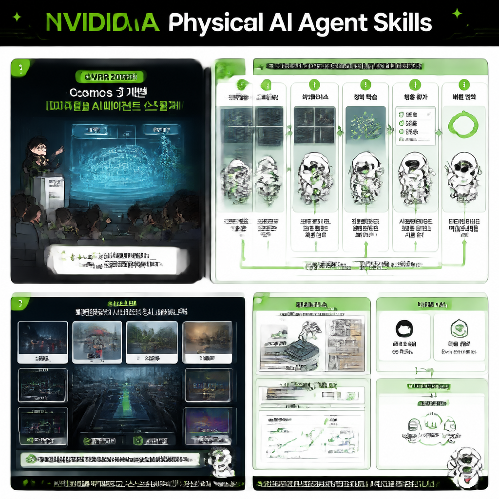 NVIDIA Enables the Next Era Of Physical AI Research With Agent Skills For Autonomous Vehicles, Robotics And Vision AI 내용을 설명하는 본문 이미지