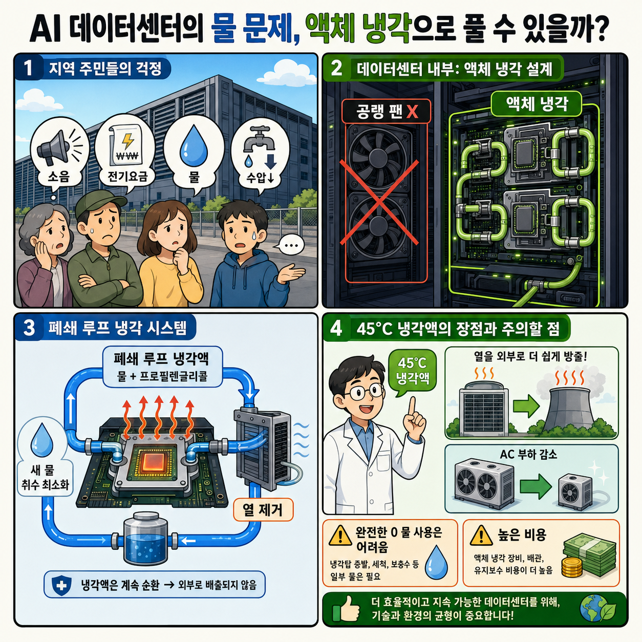 Nvidia says its new data center design will fix AI’s water problem 내용을 설명하는 본문 이미지