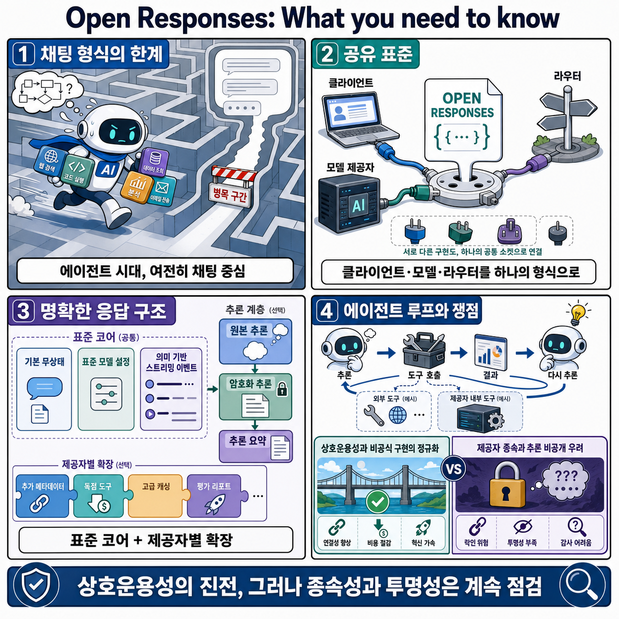 Open Responses: What you need to know 내용을 설명하는 본문 이미지