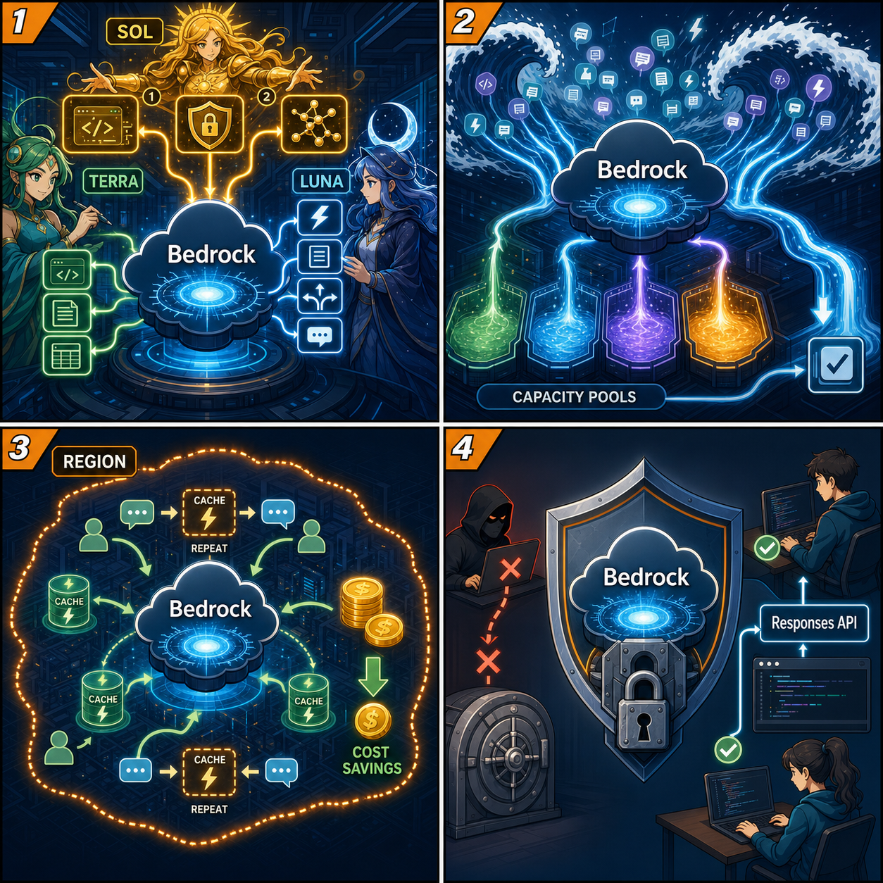 OpenAI GPT-5.6 Sol, Terra, and Luna are now generally available on Amazon Bedrock 내용을 설명하는 본문 이미지