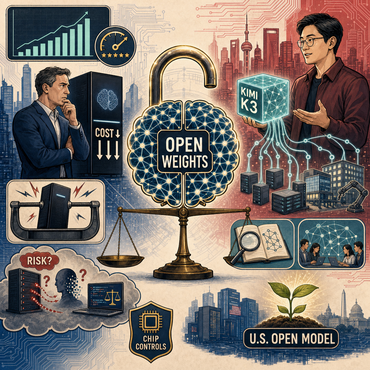 OpenAI is scared of open-weight models. Should the US be? 내용을 설명하는 본문 이미지