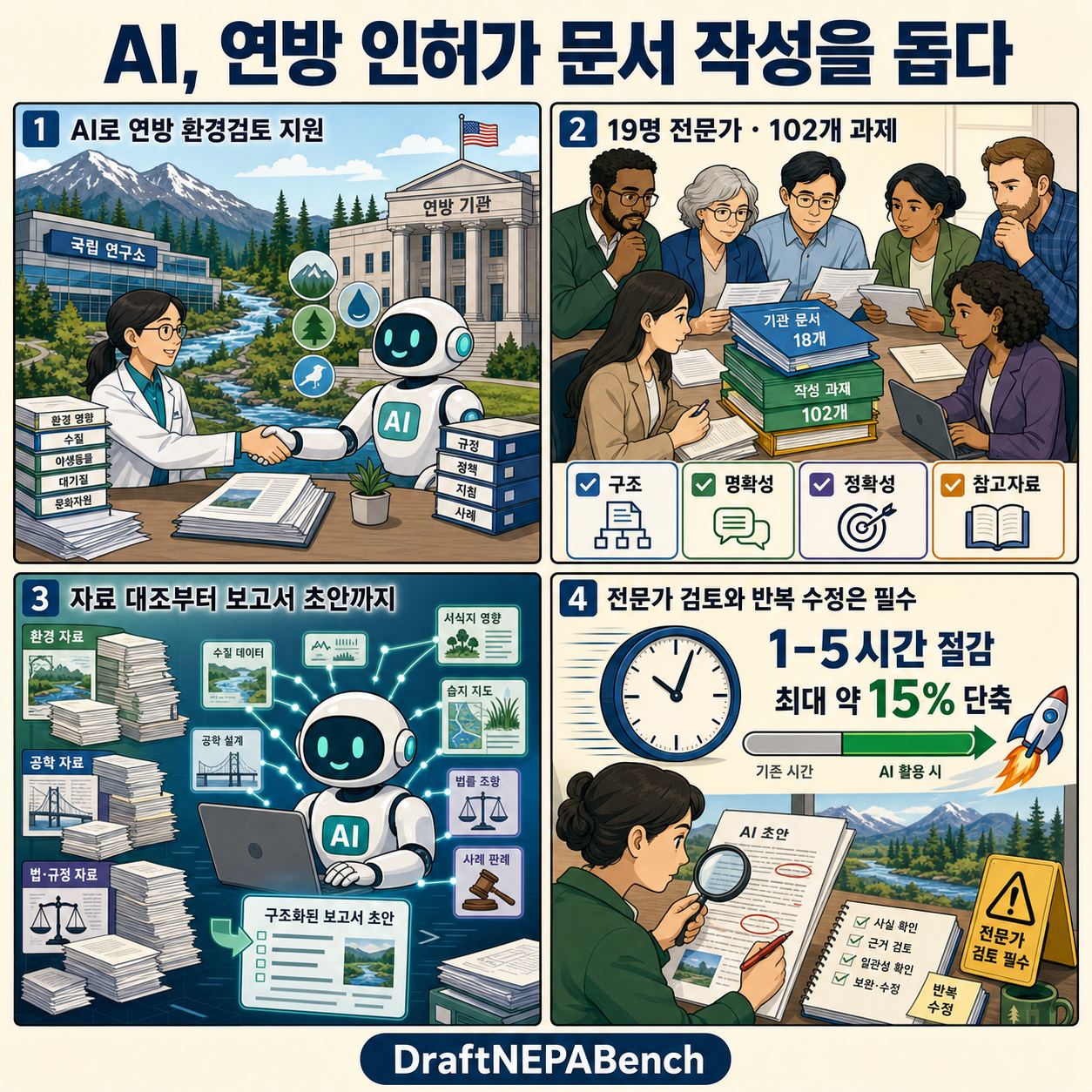 Pacific Northwest National Laboratory and OpenAI partner to accelerate federal permitting 내용을 설명하는 본문 이미지