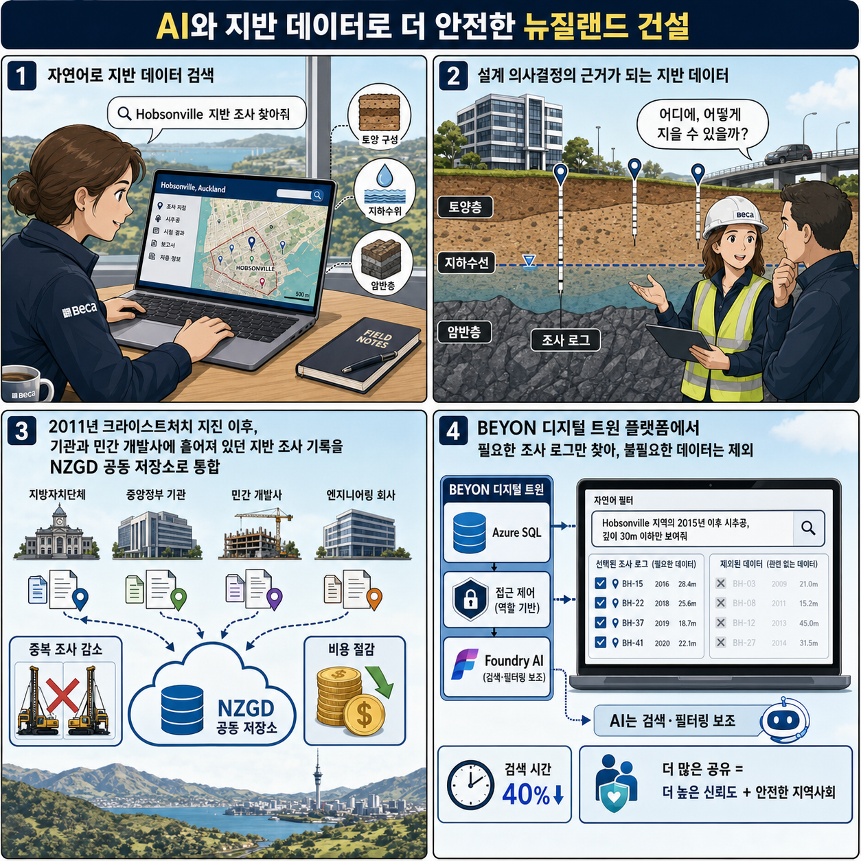 Pairing geotechnical data with AI helps New Zealand to build better - Source Asia 내용을 설명하는 본문 이미지