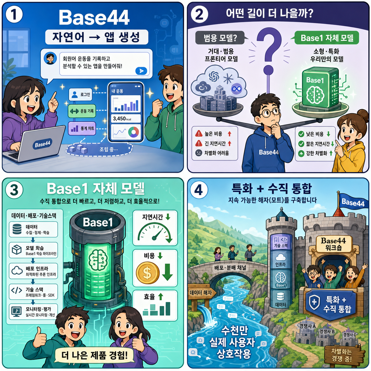 Vibe coding platform Base44 launches own model as AI startups seek defensibility 내용을 설명하는 본문 이미지