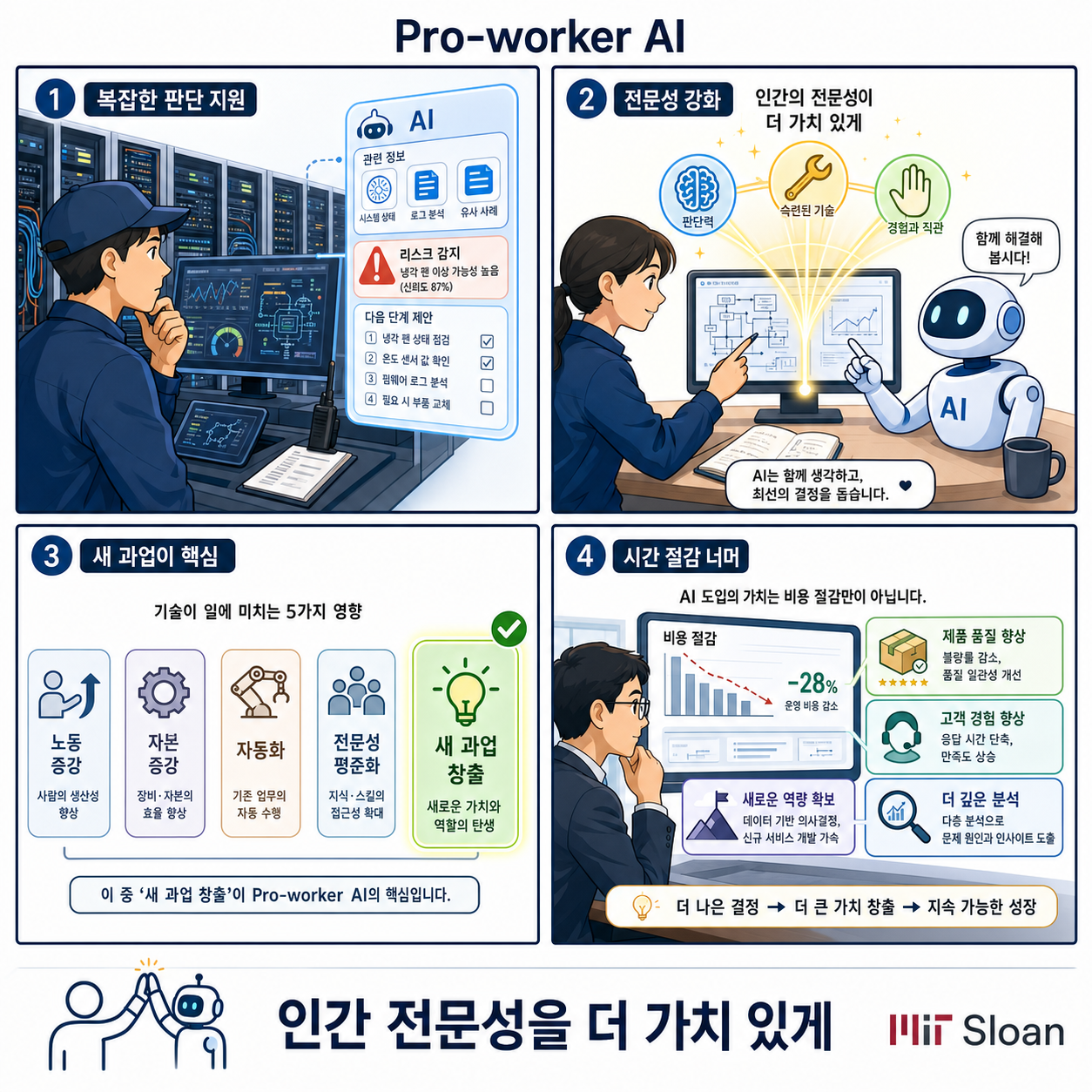 Pro-worker AI, explained 내용을 설명하는 본문 이미지