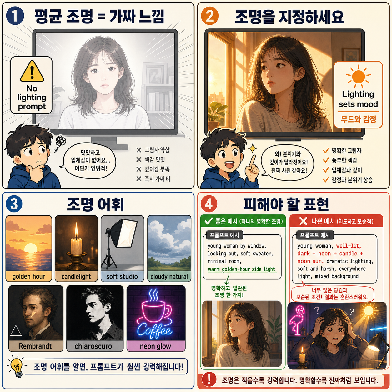 The Prompt Mistake That Makes AI Images Look Immediately Fake 내용을 설명하는 본문 이미지