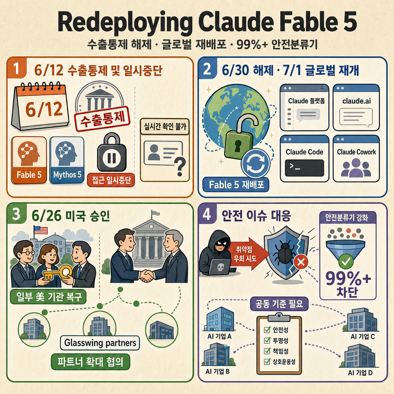 Redeploying Claude Fable 5 내용을 설명하는 본문 이미지