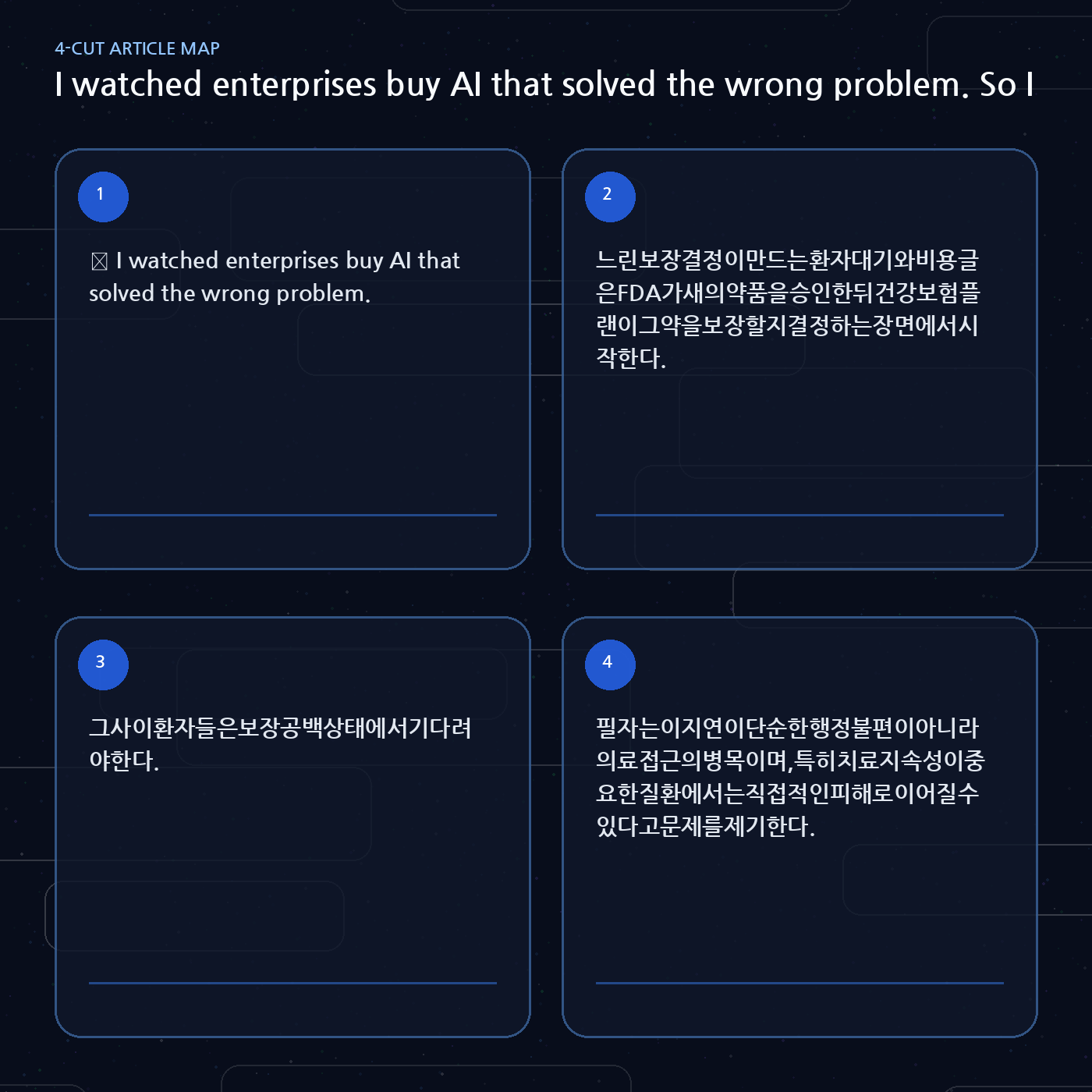 I watched enterprises buy AI that solved the wrong problem. So I left Dell and built a startup to fix it 내용을 설명하는 본문 이미지