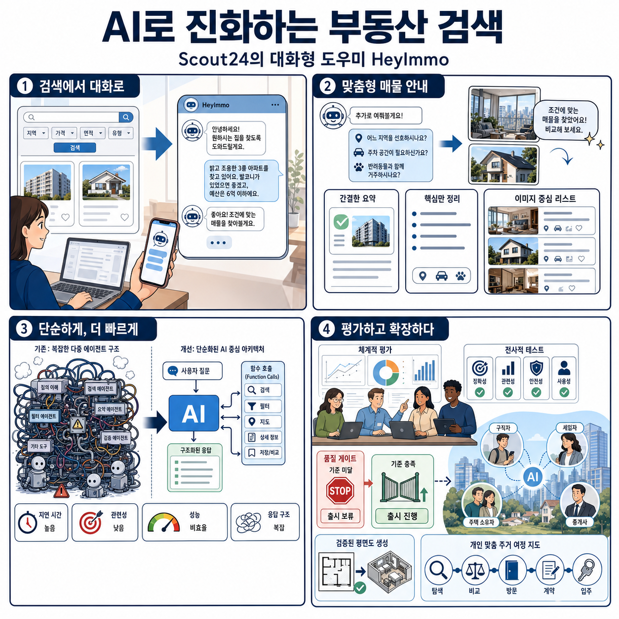 How Scout24 is building the next generation of real-estate search with AI 내용을 설명하는 본문 이미지