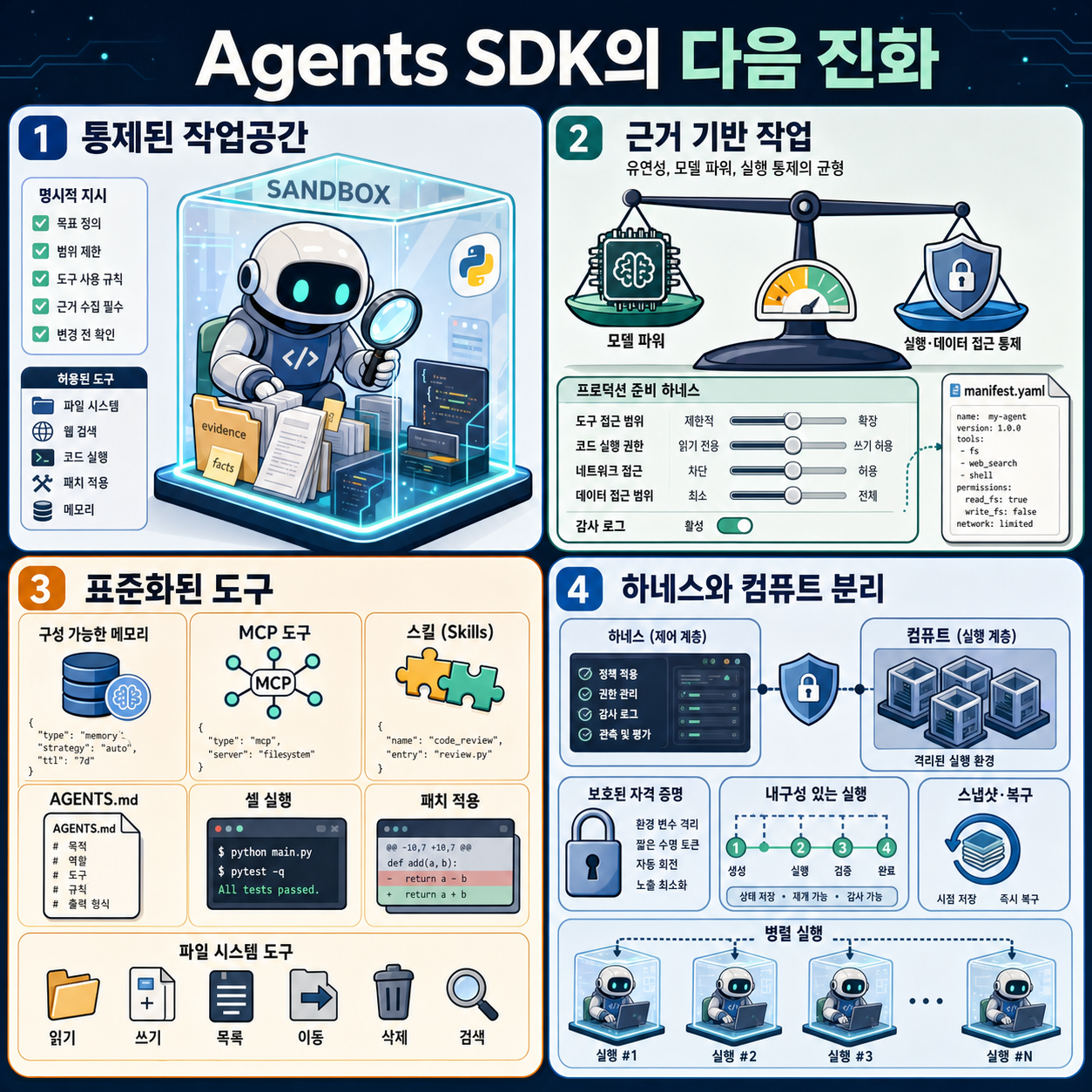 The next evolution of the Agents SDK 내용을 설명하는 본문 이미지