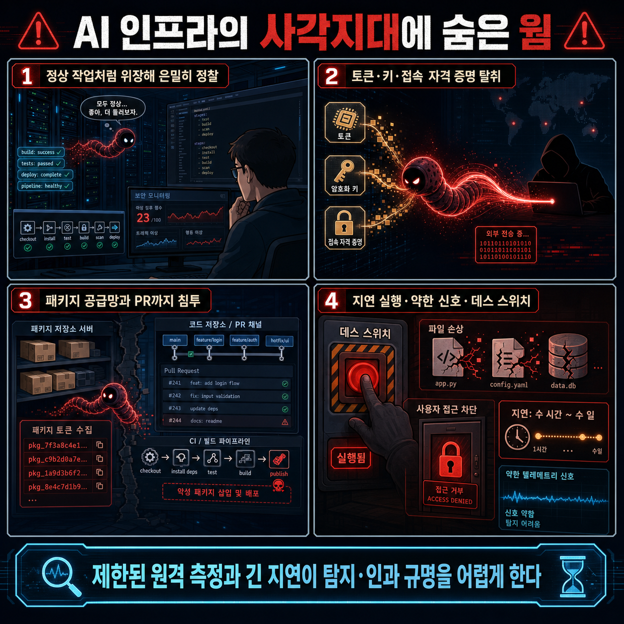 A Sneaky Hacking Tool Targeting AI Infrastructure Is Lurking in Victims’ Blind Spots 내용을 설명하는 본문 이미지