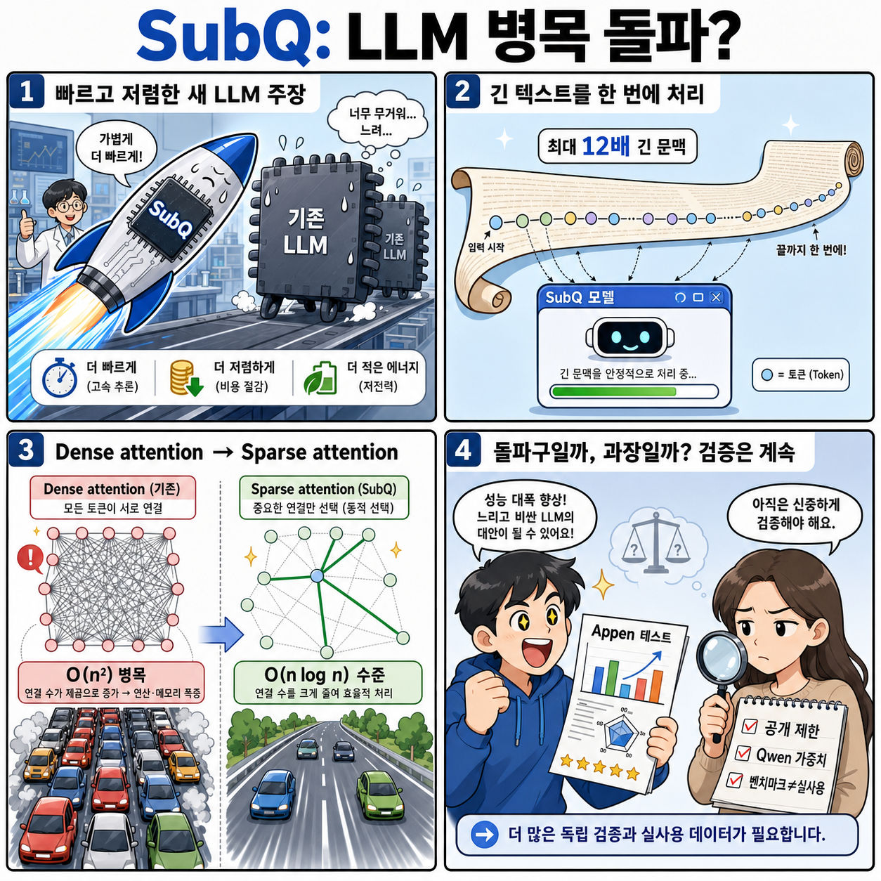A startup claims it broke through a bottleneck that’s holding back LLMs 내용을 설명하는 본문 이미지