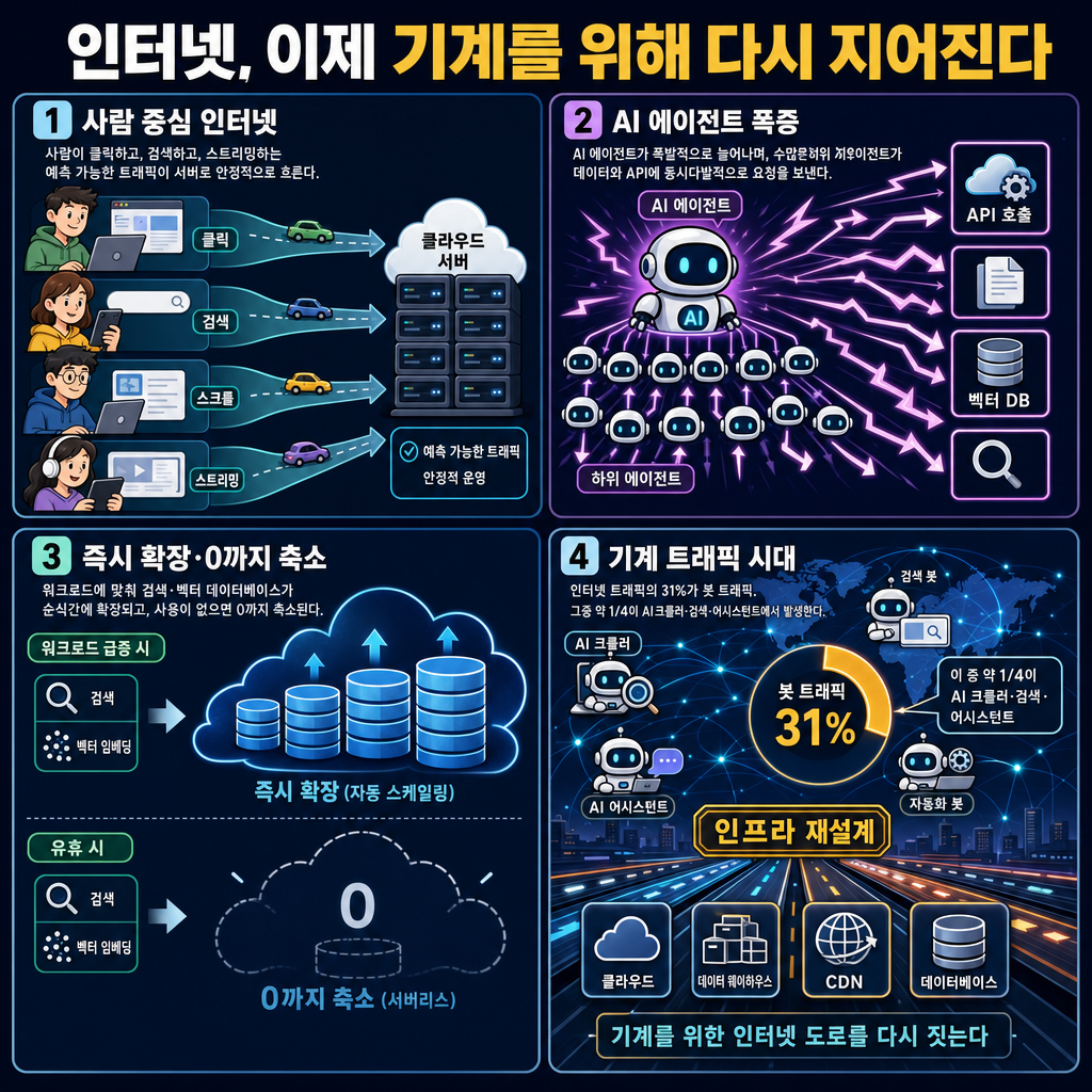 The internet is being rebuilt for machines 내용을 설명하는 본문 이미지