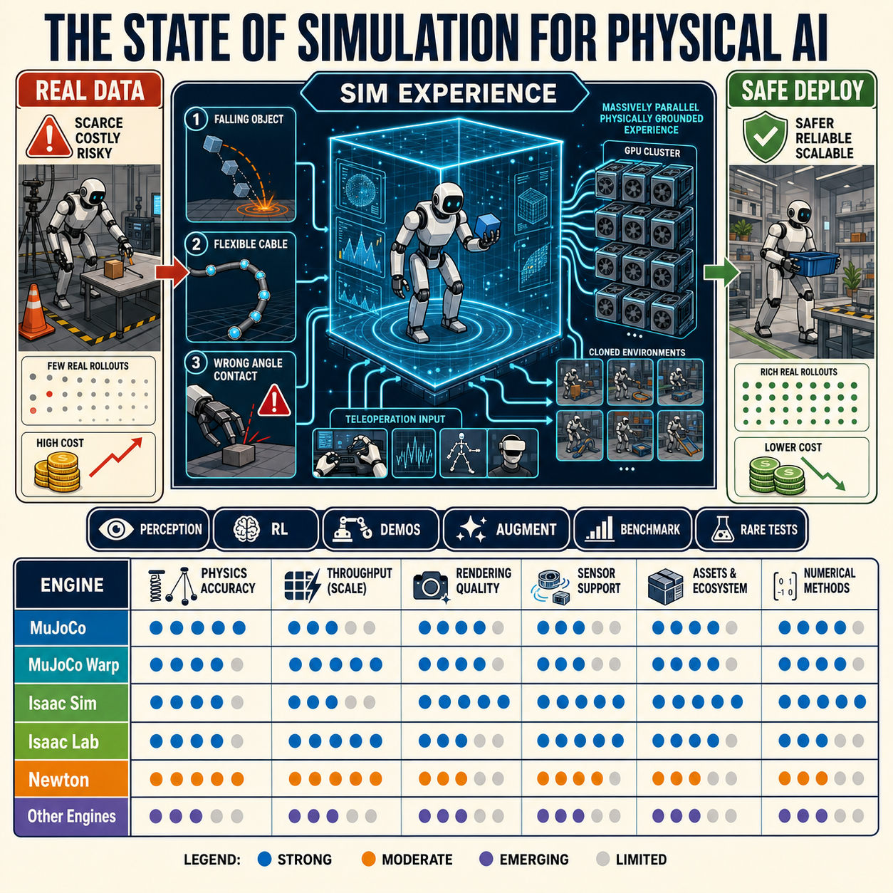 The State of Simulation for Physical AI: An Overview 내용을 설명하는 본문 이미지