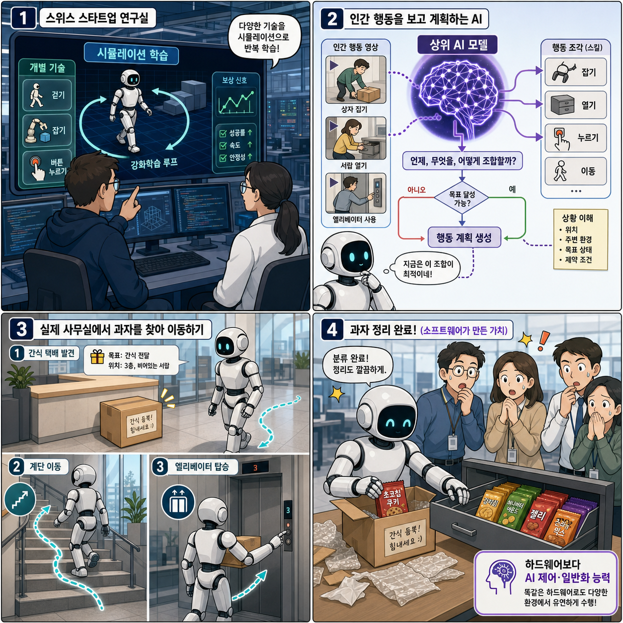 This Humanoid Robot Is a Terrifyingly Competent Office Intern 내용을 설명하는 본문 이미지