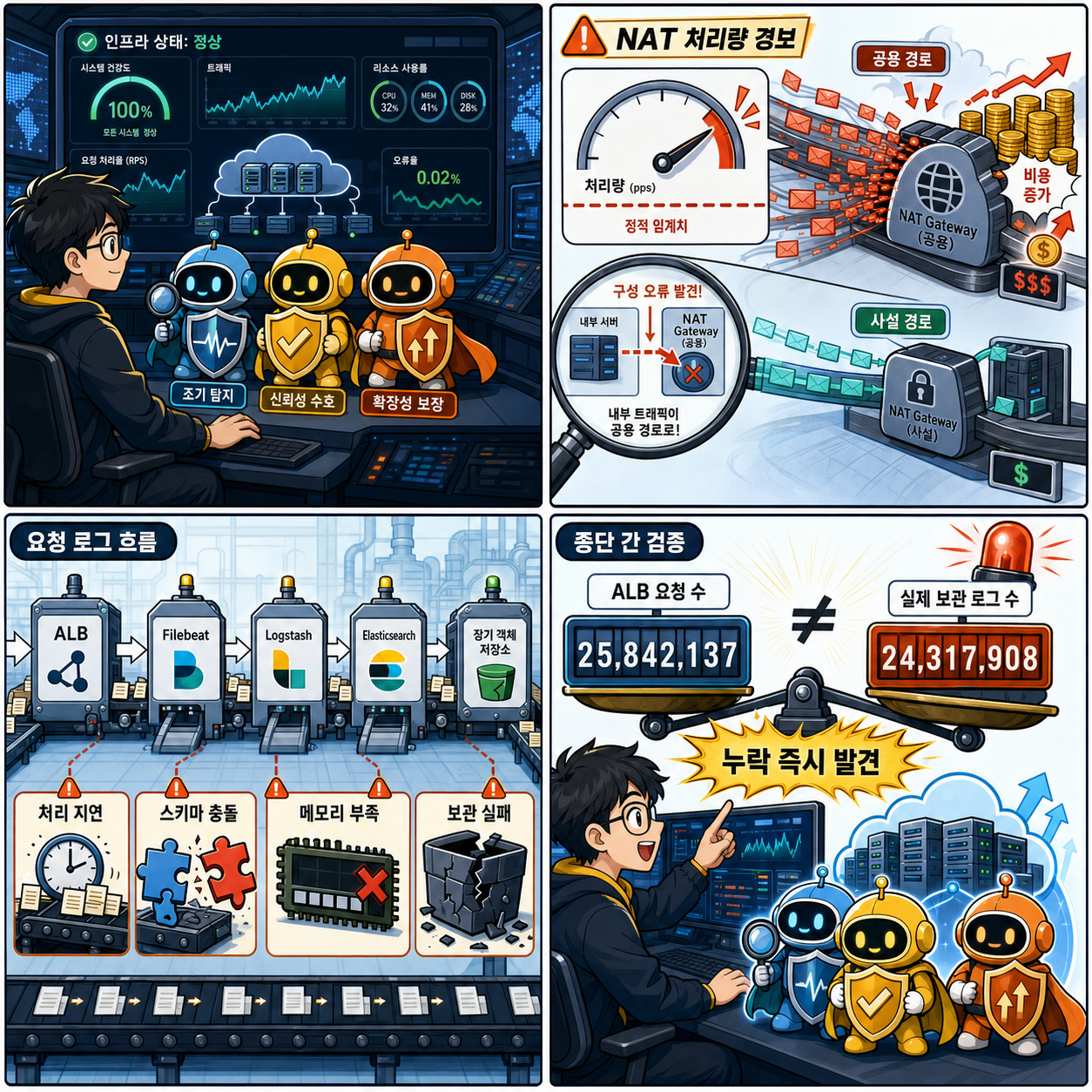 Three Mighty Alerts Supporting Hugging Face’s Production Infrastructure 내용을 설명하는 본문 이미지