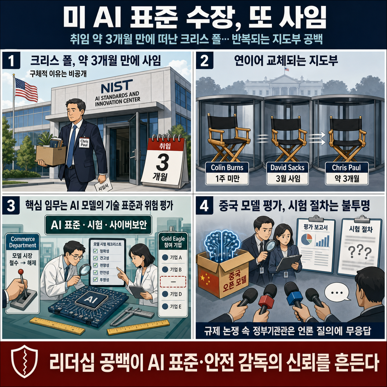 Trump's latest AI czar has already resigned 내용을 설명하는 본문 이미지