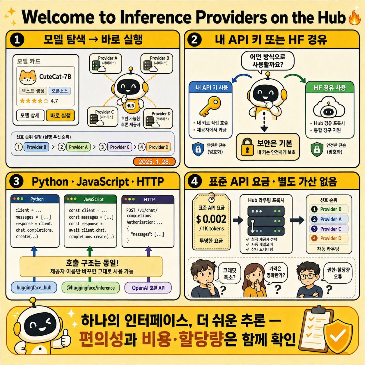 Welcome to Inference Providers on the Hub 🔥 내용을 설명하는 본문 이미지