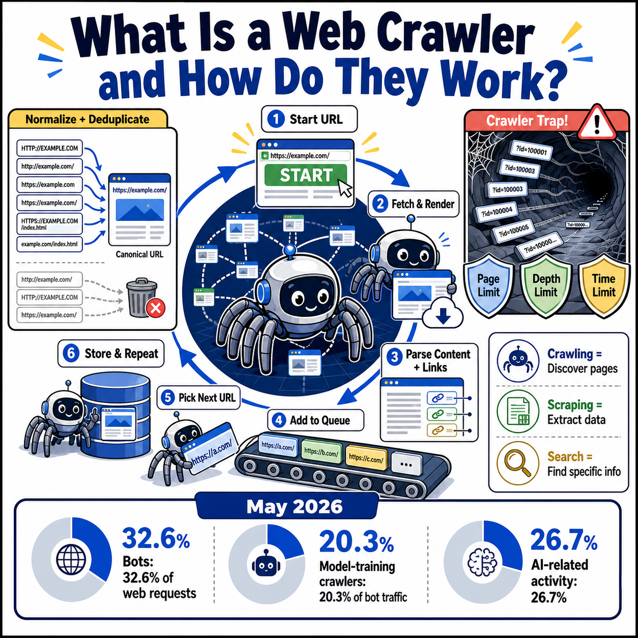 What Is a Web Crawler and How Do They Work? 내용을 설명하는 본문 이미지