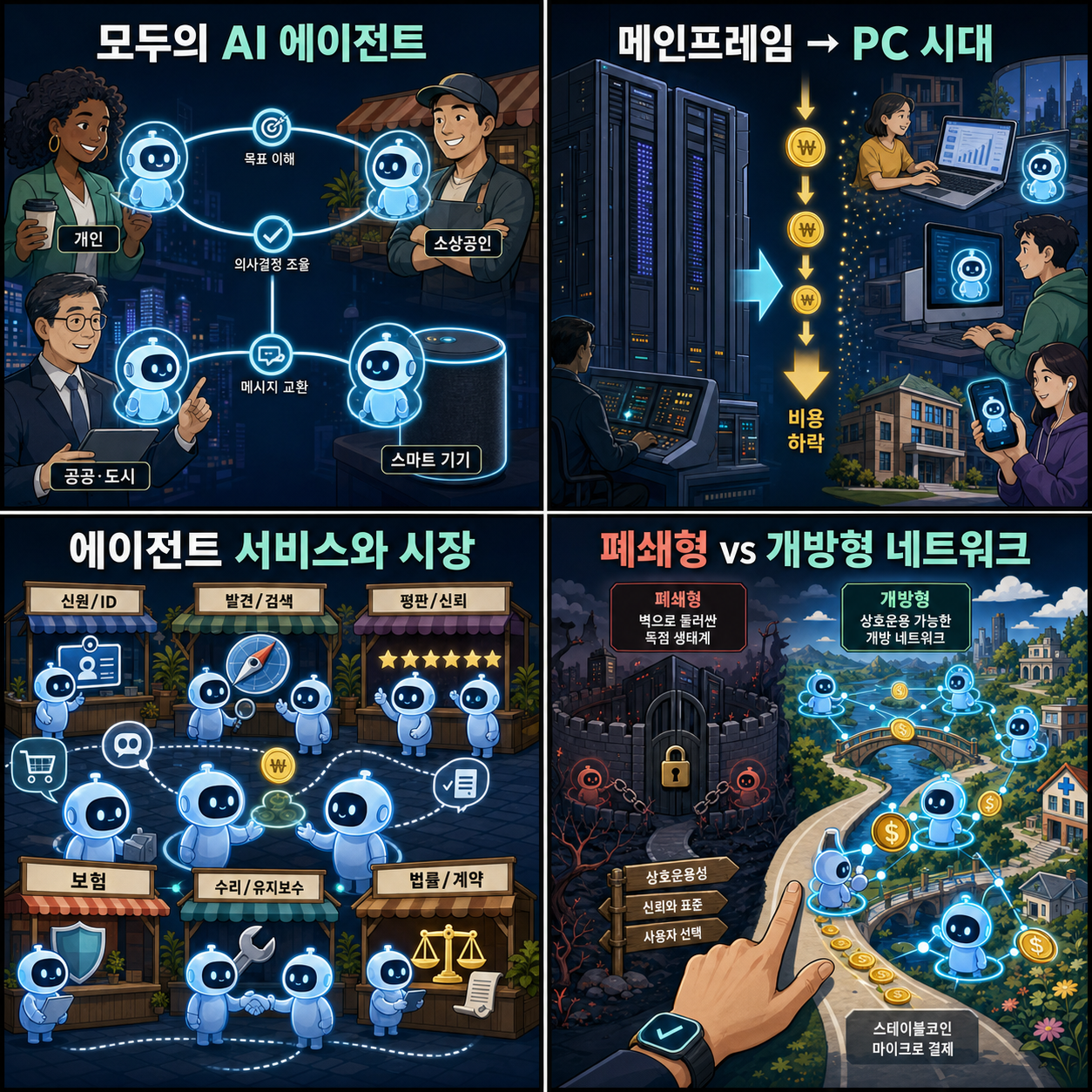 Who will own the AI agent economy? 내용을 설명하는 본문 이미지