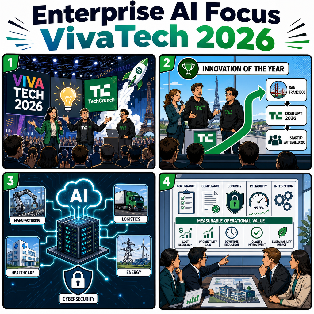 Why enterprise AI will be a major focus at VivaTech 2026 내용을 설명하는 본문 이미지