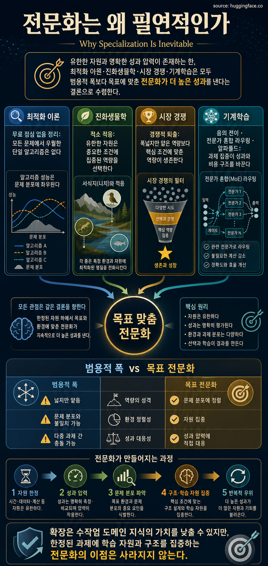 Why Specialization Is Inevitable 내용을 설명하는 본문 이미지