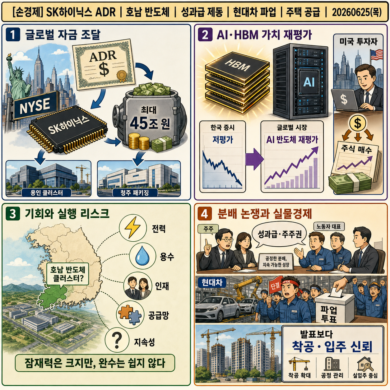 [손경제] SK하이닉스 ADR 내용을 설명하는 본문 이미지