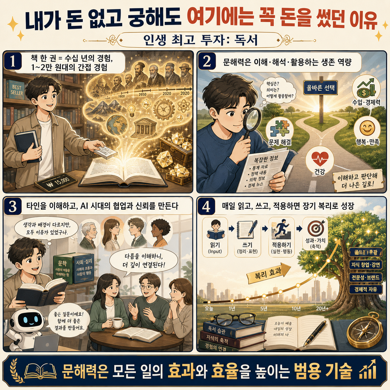 내가 돈 없고 궁해도 여기에는 꼭 돈을 썼던 이유 (feat. 인생 최고 투자) 내용을 설명하는 본문 이미지