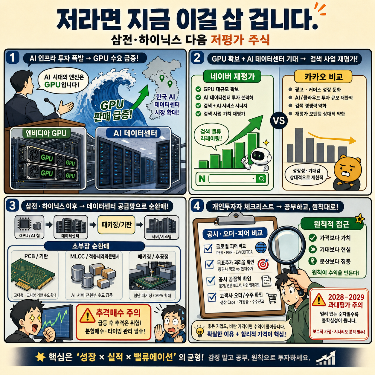저라면 지금 이걸 삽 겁니다." 삼전 하이닉스 다음으로 저평가된 주식ㅣ지식인 클래스 EP.05 (김장열 2부) 내용을 설명하는 본문 이미지