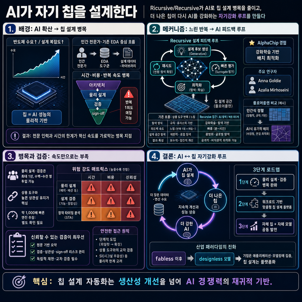 AI That Designs Its Own Chips: Ricursive's Anna Goldie and Azalia Mirhoseini 내용을 설명하는 본문 이미지