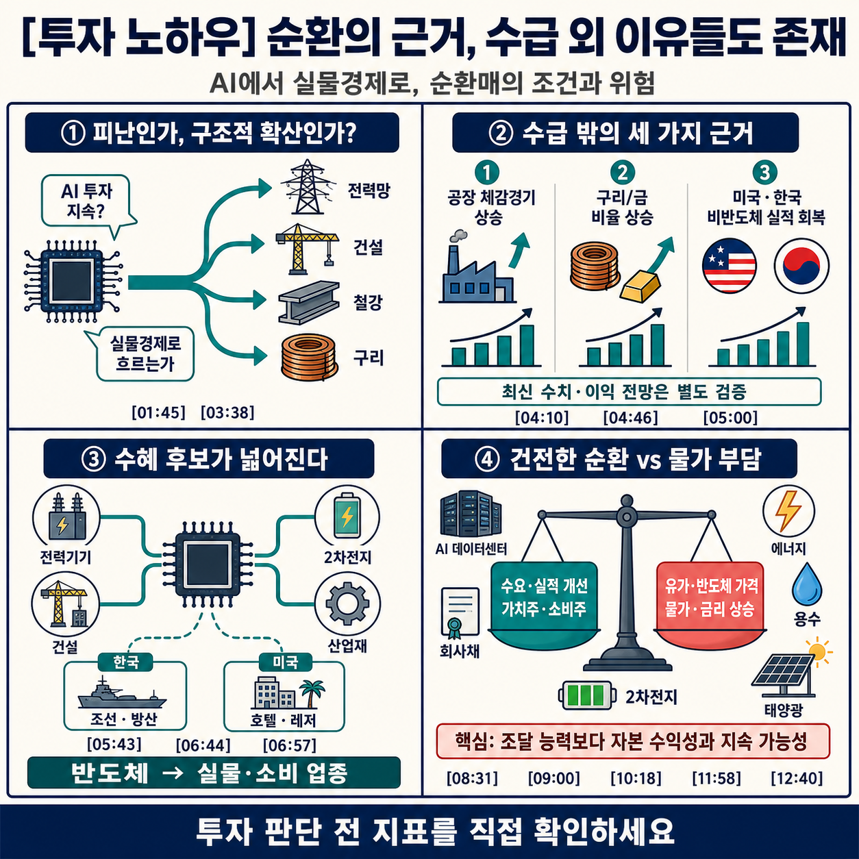 [투자 노하우] 리포트 "순환의 근거, 수급 외 이유들도 존재 내용을 설명하는 본문 이미지