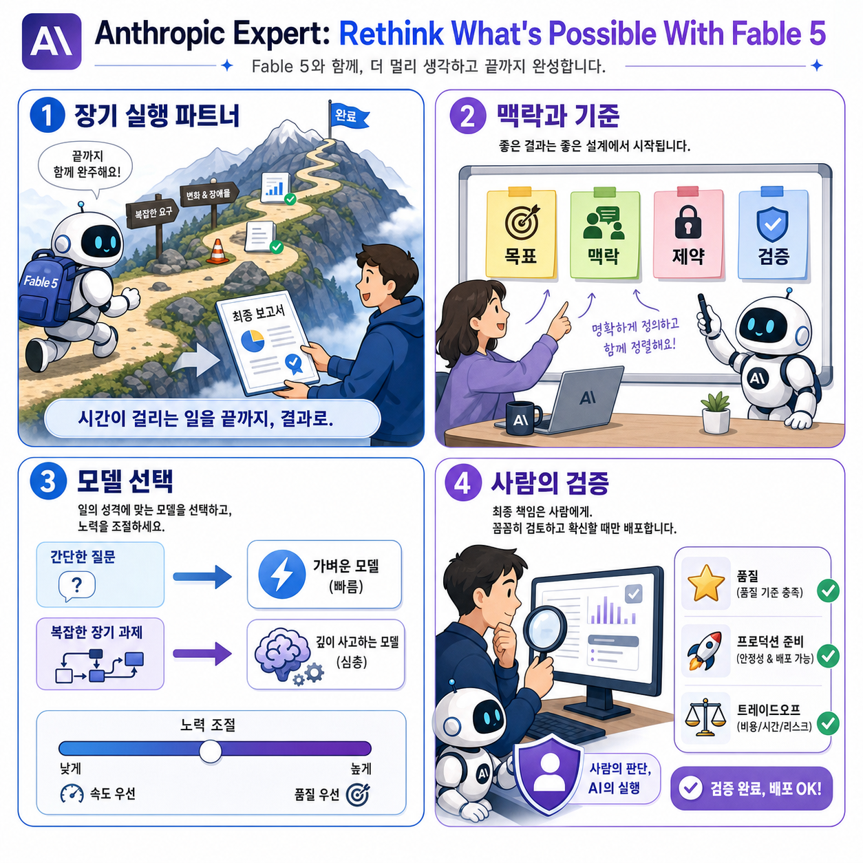 Anthropic Expert: Rethink What''s Possible With Fable 5 내용을 설명하는 본문 이미지