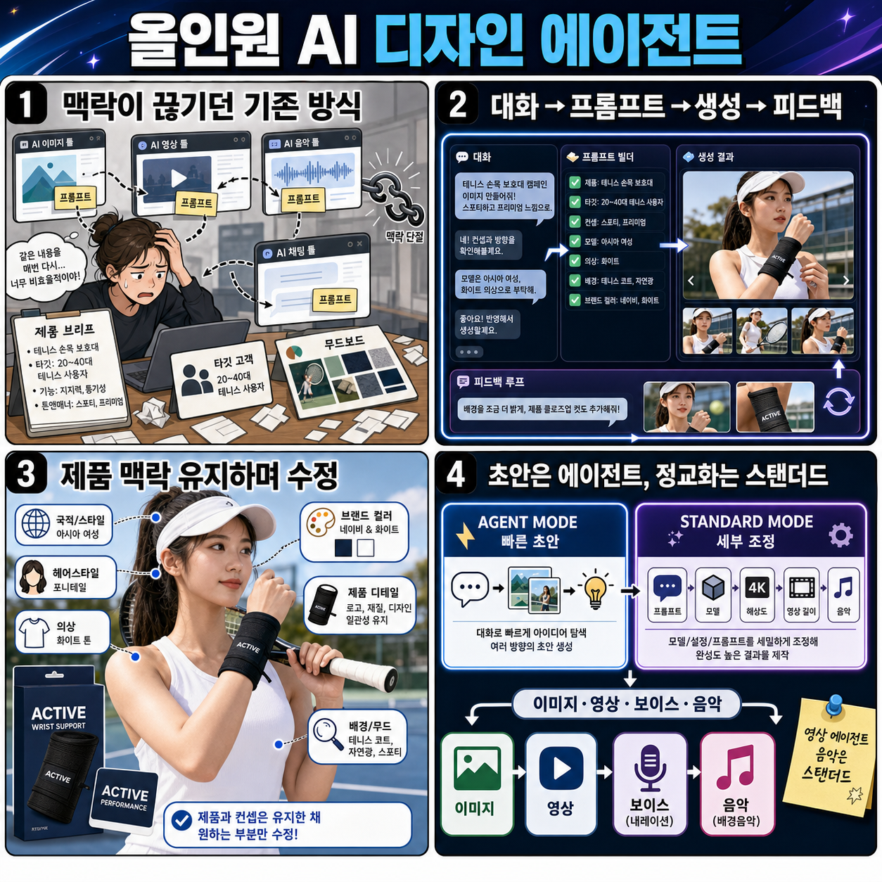 디자이너들 필수 시청! 미친 효율 끝판왕 올인원 에이전트 등장 아트리스트 AI 실사용 공개! 내용을 설명하는 본문 이미지